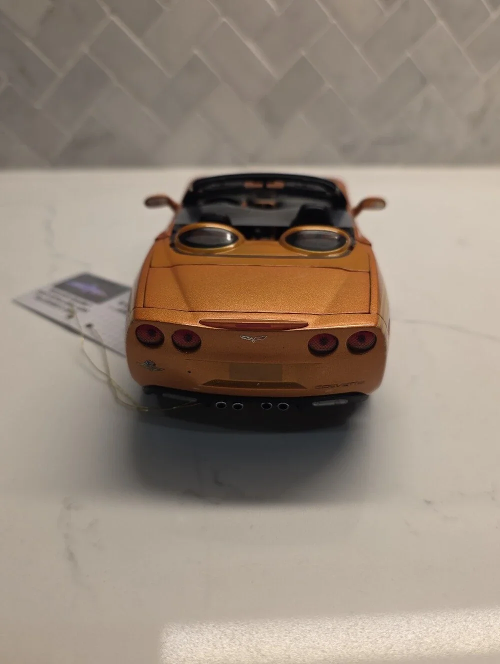 Franklin Mint 1:24 2007 Chevrolet Corvette Indy 500 Pace Car Convertible Diecast